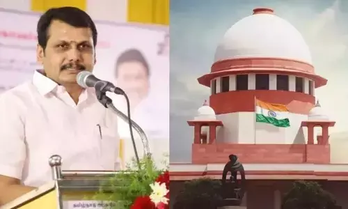 कैश-फॉर-जॉब्स मामले में सुप्रीम कोर्ट ने सेंथिल बालाजी की जमानत शर्तों में ढील दी कैश-फॉर-जॉब्स मामले में सुप्रीम कोर्ट ने सेंथिल बालाजी की जमानत शर्तों में ढील दी