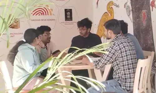 भारतीय डाक विभाग का नवाचार: आईआईटी गांधीनगर में जेन-जी आधारित डाकघर युवाओं को कर रहा आकर्षित भारतीय डाक विभाग का नवाचार: आईआईटी गांधीनगर में जेन-जी आधारित डाकघर युवाओं को कर रहा आकर्षित