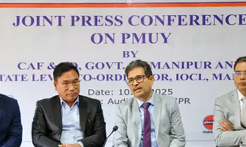 मणिपुर में उज्ज्वला योजना 3.0 के तहत मुफ्त एलपीजी कनेक्शन लॉन्च मणिपुर में उज्ज्वला योजना 3.0 के तहत मुफ्त एलपीजी कनेक्शन लॉन्च