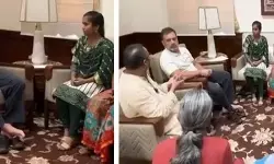 जनसंसद में कर्मचारियों से मिले राहुल गांधी , मोदी सरकार पर सरकारी संस्थानों को खत्म करने का लगाया आरोप