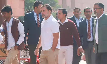 अमित शाह कल घबराए हुए थे, उन्होंने गलत भाषा का इस्तेमाल किया, वे मानसिक दबाव में है : राहुल गांधी अमित शाह कल घबराए हुए थे, उन्होंने गलत भाषा का इस्तेमाल किया, वे मानसिक दबाव में है : राहुल गांधी