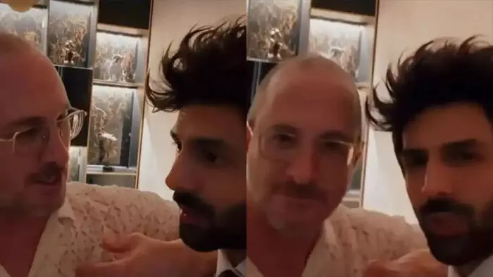 कार्तिक आर्यन से मिले हॉलीवुड डायरेक्टर डैरेन एरोनोफ्सकी, बोले- क्या आप मुझे भारत ले जाओगे? कार्तिक आर्यन से मिले हॉलीवुड डायरेक्टर डैरेन एरोनोफ्सकी, बोले- क्या आप मुझे भारत ले जाओगे?