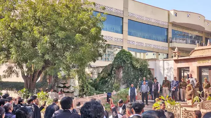 राजस्थान हाईकोर्ट को एक बार फिर बम से उड़ाने की मिली धमकी राजस्थान हाईकोर्ट को एक बार फिर बम से उड़ाने की मिली धमकी