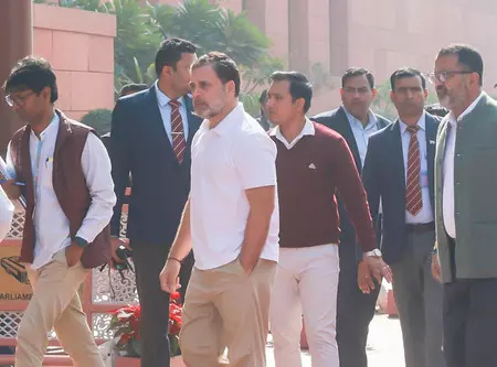 अमित शाह कल घबराए हुए थे, उन्होंने गलत भाषा का इस्तेमाल किया, वे मानसिक दबाव में है : राहुल गांधी अमित शाह कल घबराए हुए थे, उन्होंने गलत भाषा का इस्तेमाल किया, वे मानसिक दबाव में है : राहुल गांधी