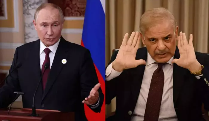 पुतिन-एर्दोआन मीटिंग में अचानक पहुंच गए पाक पीएम, सोशल मीडिया पर मज़ाक उड़ना शुरू पुतिन-एर्दोआन मीटिंग में अचानक पहुंच गए पाक पीएम, सोशल मीडिया पर मज़ाक उड़ना शुरू