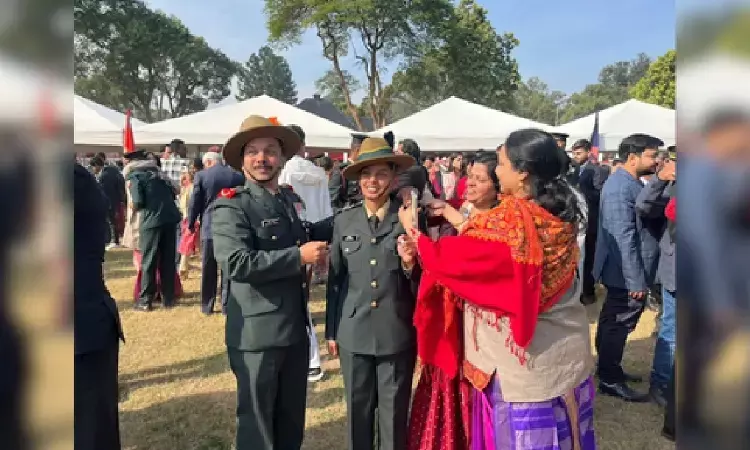 कोल्हापुर की बेटी ने रचा इतिहास, आइएमए से पास आउट होने वाली पहली महिला लेफ्टिनेंट बनीं साई जाधव कोल्हापुर की बेटी ने रचा इतिहास, आइएमए से पास आउट होने वाली पहली महिला लेफ्टिनेंट बनीं साई जाधव