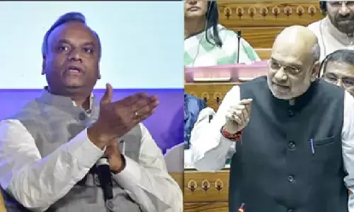 अमित शाह के बयान पर भड़के प्रियांक खरगे, कहा-लोकतंत्र को तमाशा बना दिया अमित शाह के बयान पर भड़के प्रियांक खरगे, कहा-लोकतंत्र को तमाशा बना दिया