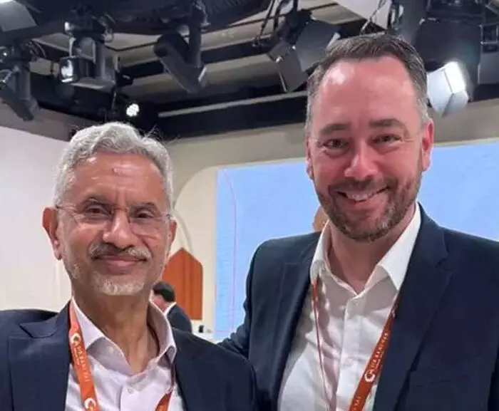 सर बानी यास फोरम में शामिल हुए एस जयशंकर, बेल्जियम के डिप्टी पीएम प्रीवोट से की मुलाकात सर बानी यास फोरम में शामिल हुए एस जयशंकर, बेल्जियम के डिप्टी पीएम प्रीवोट से की मुलाकात