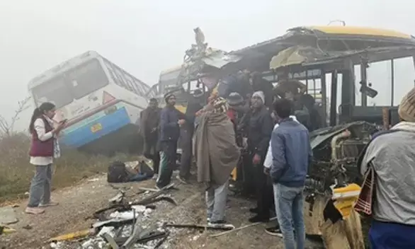 चरखी दादरी बस हादसे पर सीएम सैनी ने जताया दुख, परिवारों को मदद का भरोसा चरखी दादरी बस हादसे पर सीएम सैनी ने जताया दुख, परिवारों को मदद का भरोसा