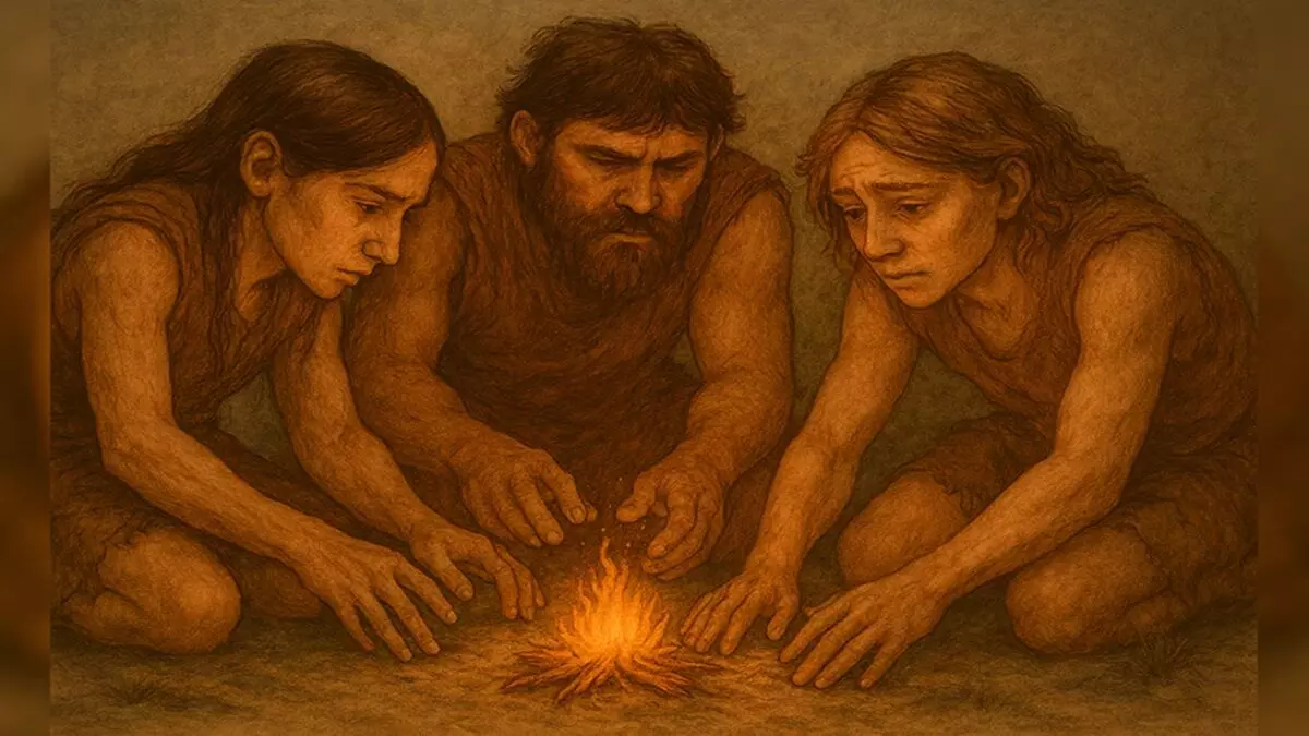 प्राचीन मानव ने अनुमान बहुत पहले 4 लाख साल पहले आग पैदा करना सीखा प्राचीन मानव ने अनुमान बहुत पहले 4 लाख साल पहले आग पैदा करना सीखा