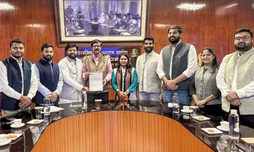 अभाविप ने विश्वविद्यालय अनुदान आयोग के सचिव को ज्ञापन सौंपा अभाविप ने विश्वविद्यालय अनुदान आयोग के सचिव को ज्ञापन सौंपा