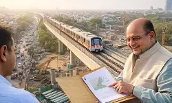 रिठाला-नरेला-कुंडली मेट्रो कॉरिडोर को एलजी सक्सेना की मंजूरी