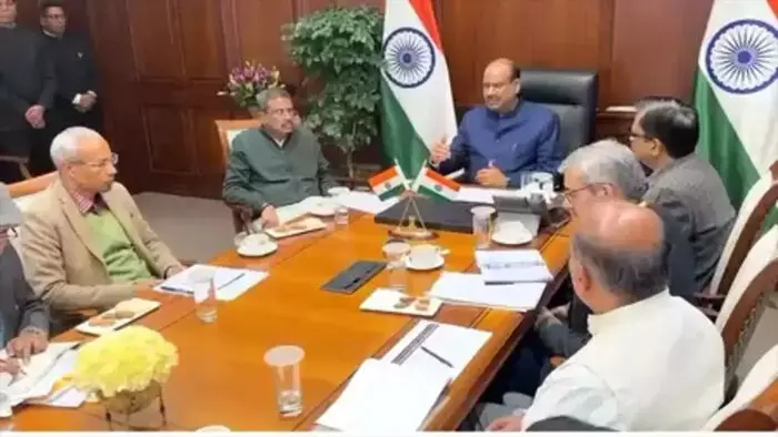 ओम बिरला और धर्मेंद्र प्रधान की बैठक, कोटा में शिक्षा व्यवस्था सुधारने पर सहमति ओम बिरला और धर्मेंद्र प्रधान की बैठक, कोटा में शिक्षा व्यवस्था सुधारने पर सहमति