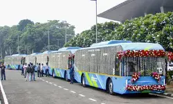 दिल्ली–धारूहेड़ा के बीच दौड़ेगी नई इलेक्ट्रिक बस, अंतर्राज्यीय कनेक्टिविटी को मिलेगा नया आयाम