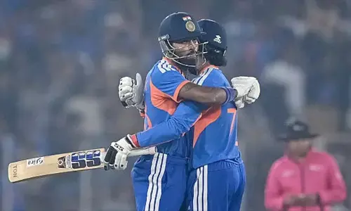 तिलक-हार्दिक की धमाकेदार साझेदारी से भारत ने अफ्रीका को दिया 232 रनों का टारगेट