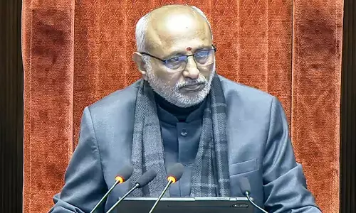 उपराष्ट्रपति राधाकृष्णन का दो दिवसीय तेलंगाना-मध्य प्रदेश दौरा