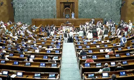 लोकसभा अनिश्चितकाल के लिए स्थगित, सत्र की उत्पादकता लगभग 111 प्रतिशत रही लोकसभा अनिश्चितकाल के लिए स्थगित, सत्र की उत्पादकता लगभग 111 प्रतिशत रही