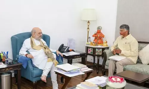 चंद्रबाबू नायडू ने अमित शाह से मुलाकात, आंध्र प्रदेश प्रोजेक्ट्स पर चर्चा
