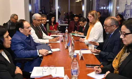 जेपी नड्डा ने डब्ल्यूएचओ एसईएआरओ भवन का किया दौरा, क्षेत्रीय और वैश्विक स्वास्थ्य सहयोग के प्रति दोहराई प्रतिबद्धता