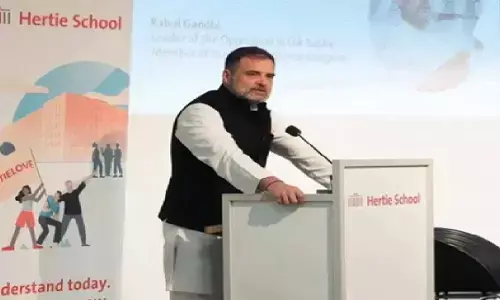 राहुल गांधी जर्मनी में बोले-आरएसएस के लिए सच्चाई नहीं, शक्ति जरूरी, यही उनमें और कांग्रेस में अंतर
