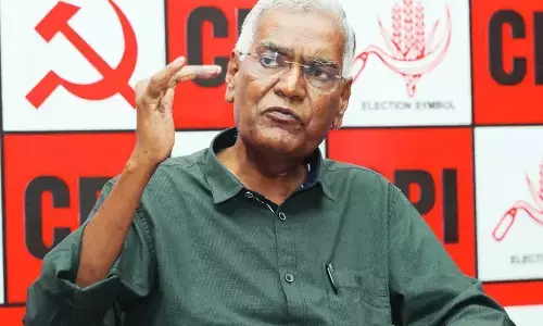 भाकपा महासचिव डी.राजा का बड़ा आरोप, केंद्र सरकार के इशारे पर पर काम रहा चुनाव आयोग