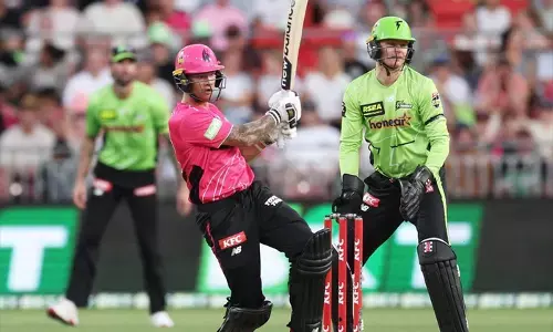 बीबीएल: सिडनी सिक्सर्स की तिकड़ी का कमाल, टीम को दिलाई सीजन की पहली जीत बीबीएल: सिडनी सिक्सर्स की तिकड़ी का कमाल, टीम को दिलाई सीजन की पहली जीत