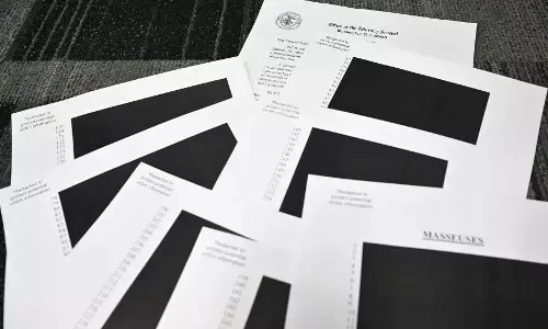 Epstein Files : एप्स्टीन मामले में नया ट्विस्ट, अमेरिकी विधि विभाग की वेबसाइट से 16 फाइलें गायब