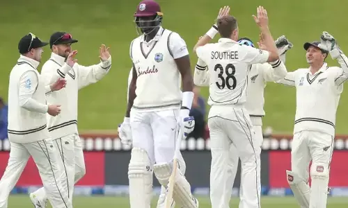 तीसरा टेस्ट: न्यूजीलैंड ने वेस्टइंडीज को 323 रनों से हराया, 2-0 से जीती सीरीज