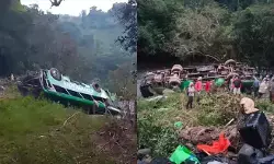 मेक्सिको बस हादसा : खाई में गिरी बस, 10 लोगों की मौत, 32 घायल