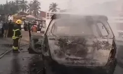 वसई में इनोवा-बाइक भिड़ंत, आग की लपटों से मचा हड़कंप!