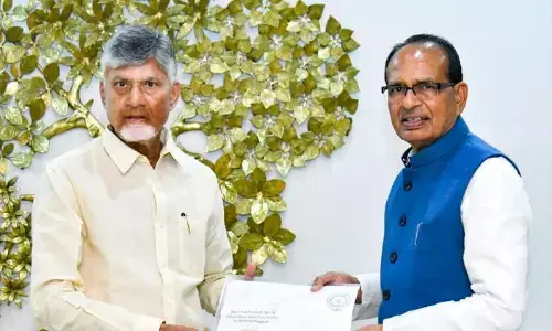 कृषि मंत्री शिवराज चौहान से मिले सीएम चंद्रबाबू नायडू, आंध्र प्रदेश में केंद्रीय कृषि विश्वविद्यालय की मांग