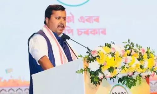 असम चुनाव को लेकर भाजपा की संगठनात्मक तैयारी तेज, नितिन नबीन का गुवाहाटी दौरा असम चुनाव को लेकर भाजपा की संगठनात्मक तैयारी तेज, नितिन नबीन का गुवाहाटी दौरा