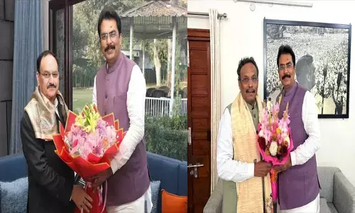 दिल्ली दौरे पर बिहार भाजपा अध्यक्ष संजय सरावगी, बड़े नेताओं से मुलाकात