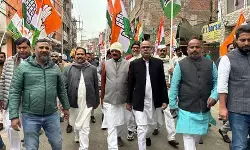 कांग्रेस स्थापना दिवस : बिहार में कांग्रेस अध्यक्ष प्रदेश राजेश राम ने निकाली पदयात्रा, लोकतंत्र की मजबूती का लिया संकल्प