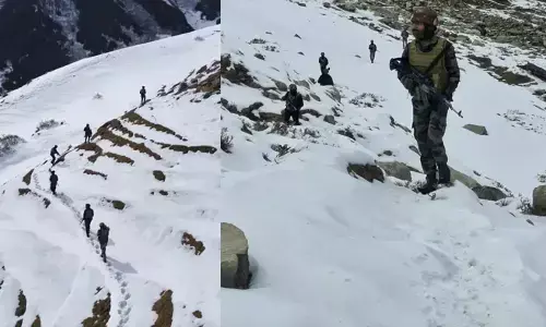 किश्तवाड़ और डोडा में सेना का आतंकवाद विरोधी अभियान तेज, बर्फीले इलाकों में गश्त जारी