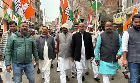 कांग्रेस स्थापना दिवस : बिहार में कांग्रेस अध्यक्ष प्रदेश राजेश राम ने निकाली पदयात्रा, लोकतंत्र की मजबूती का लिया संकल्प