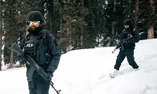 एलओसी के साथ अब एलएसी पर भी शून्य से कई डिग्री नीचे पहुंचा तापमान, कड़ाके की ठंड में भी ड्यूटी निभा रहे हैं भारतीय जवान