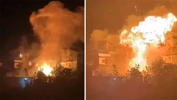 किश्तवाड़ में रात का कहर : आग ने चार घरों को बनाया राख