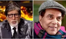 केबीसी 17 में भावुक हुए अमिताभ बच्चन, दोस्त धर्मेंद्र को किया याद: बताया शोले से जुड़ा किस्सा