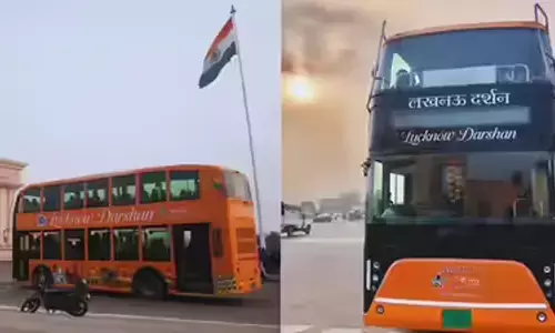 7 जनवरी से शुरू होगा लखनऊ दर्शन का नया आकर्षण, सिटी टूर पर उतरेगी इलेक्ट्रिक डबल डेकर बस