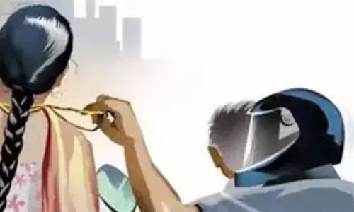 चेन्नई में महिला ने दिखाई बहादुरी, चेन स्नैचर का किया मुकाबला