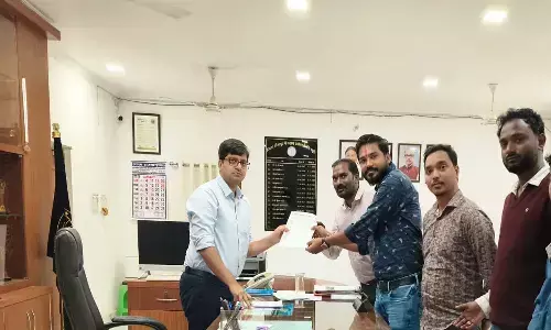 छत्तीसगढ़ : सहकारी समिति कर्मचारी संघ, जिला बीजापुर ने कलेक्टर को लिखा पत्र, 9 जनवरी से धान खरीदी बंद करने की दी छत्तीसगढ़ : सहकारी समिति कर्मचारी संघ, जिला बीजापुर ने कलेक्टर को लिखा पत्र, 9 जनवरी से धान खरीदी बंद करने की दी