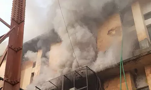 राजस्थान : बीएसएनएल कार्यालय में लगी आग, मची अफरातफरी; सभी संचार सेवाएं हुई ठप