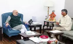 दिल्ली में नायडू-शाह मुलाकात, अमरावती को वैधानिक दर्जे की मांग