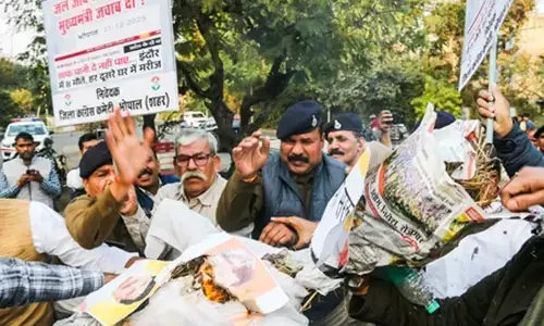 भागीरथपुरा पानी त्रासदी और मनरेगा बदलावों के खिलाफ कांग्रेस की न्याय यात्रा शुरू
