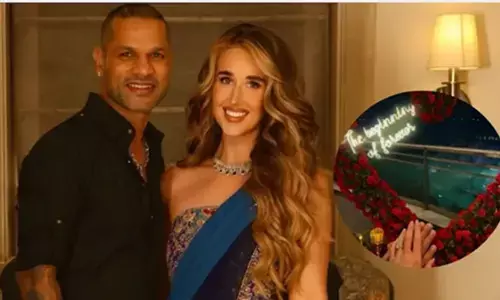 शिखर धवन ने गर्लफ्रेंड सोफी शाइन से की सगाई, सोशल मीडिया पर दी खुशखबरी; जानें क्रिकेटर की मंगेतर के बारे में सबकुछ