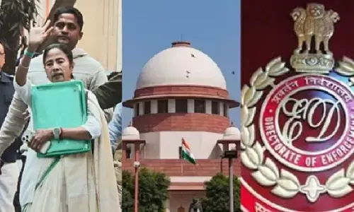 सुप्रीम कोर्ट ने पहली नजर में माना ईडी के काम में दखल हुआ, बंगाल सरकार को नोटिस सुप्रीम कोर्ट ने पहली नजर में माना ईडी के काम में दखल हुआ, बंगाल सरकार को नोटिस