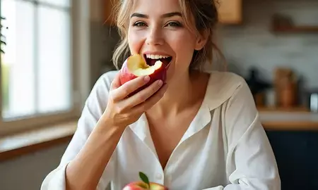 सेब में डालकर खाएं सेंधा नमक, एनर्जी, स्वाद और सेहत तीनों मिलेगा एक साथ