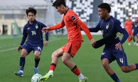 चीनी यू23 राष्ट्रीय फुटबाल टीम पहली बार एशियाई कप के नॉकआउट दौर में दाखिल