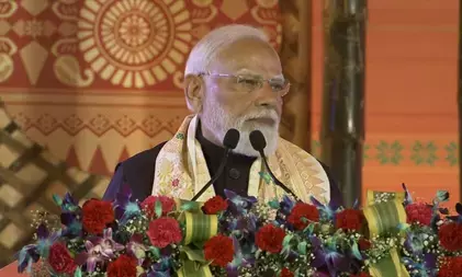 पीएम मोदी ने रखी काजीरंगा कॉरिडोर की नींव, कहा- असम की प्रगति से मजबूत हो रही भारत की ग्रोथ स्टोरी पीएम मोदी ने रखी काजीरंगा कॉरिडोर की नींव, कहा- असम की प्रगति से मजबूत हो रही भारत की ग्रोथ स्टोरी